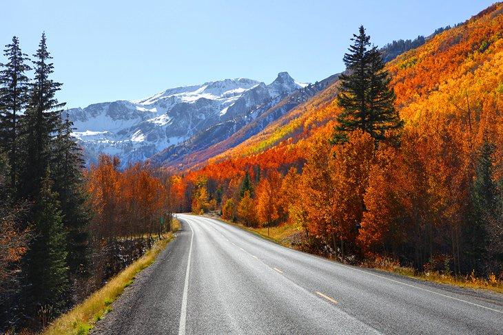Million Dollar Highway en automne