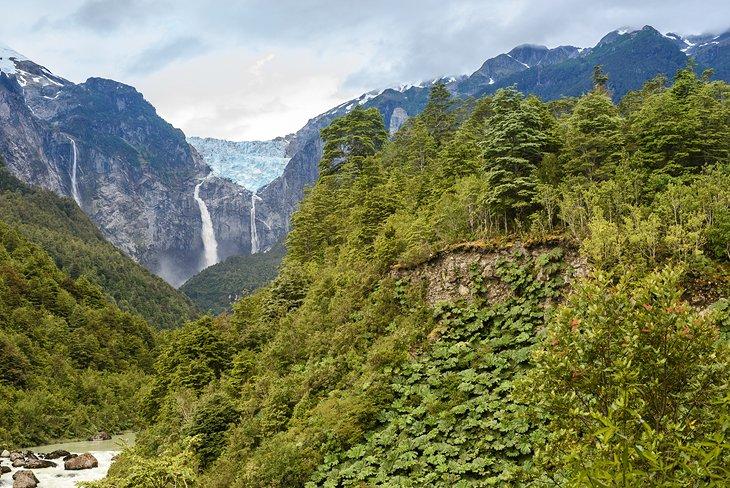 Le sentier Moraine du glacier suspendu