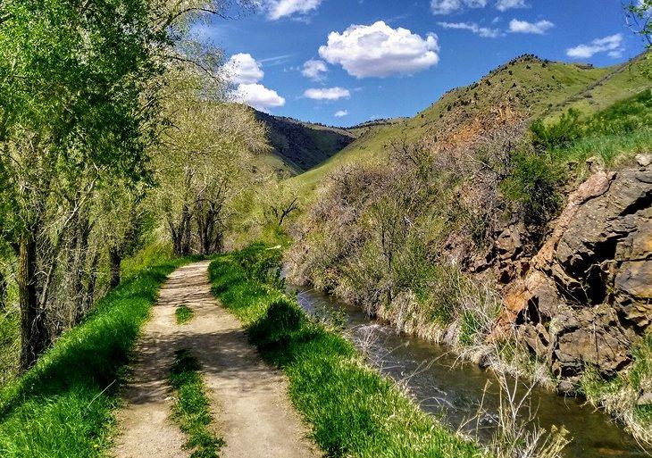 Sentier de Clear Creek