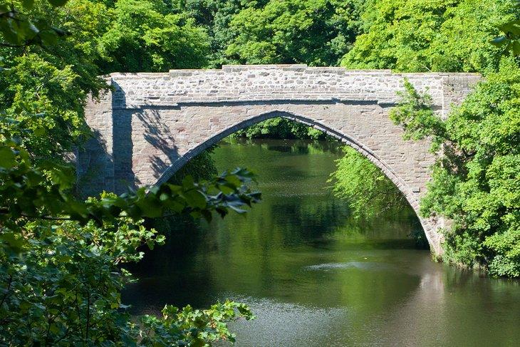Puente de Balgownie en Aberdeen