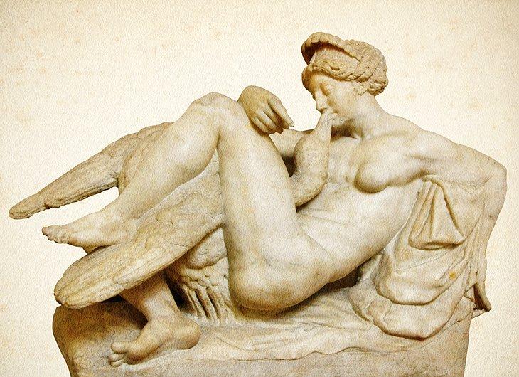 Leda y el Cisne de Bartolomeo Amannatti, Palacio Bargello