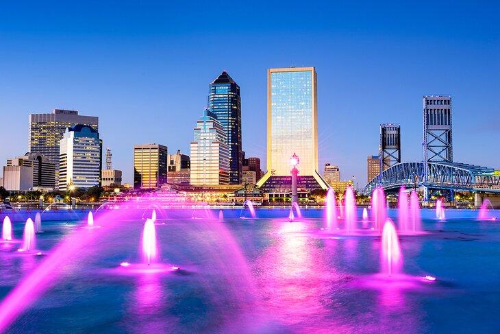 Springbrunnen in Jacksonville