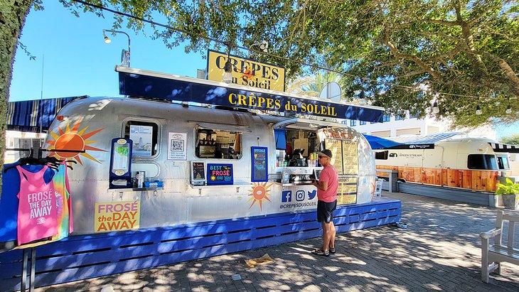 Ein Food Truck in Seaside