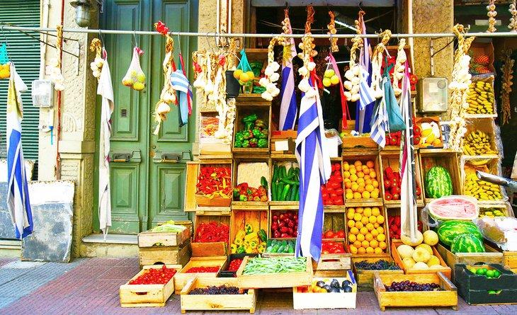 Mercado callejero en Montevideo