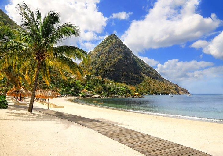 Sugar Beach (Jalousie Beach), Santa Lucía