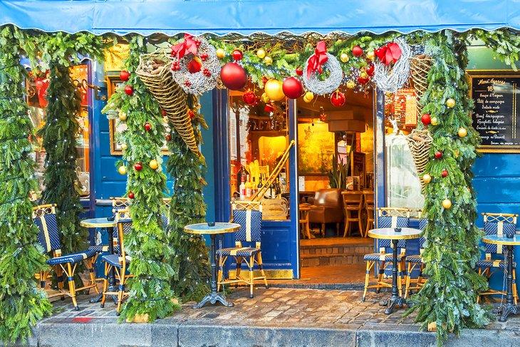 Decoraciones navideñas en París