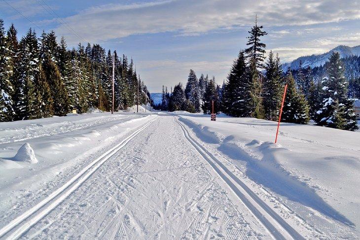 Ski de fond au Hyak Sno-Park