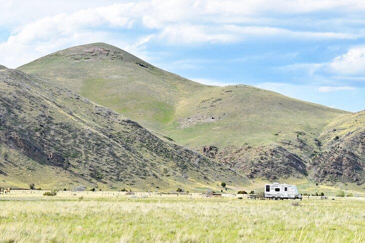Red Mountain Campground in der Nähe von Bozeman, Montana