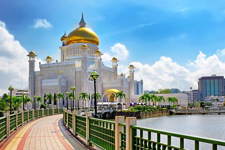 La Mezquita Omar Ali Saifuddien en Brunei