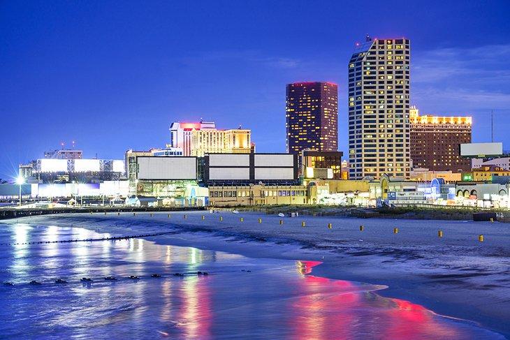 Atlantic City de noche