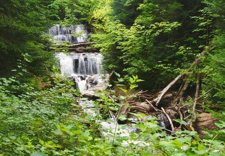 Cascadas en el Parque Nacional Voyageurs