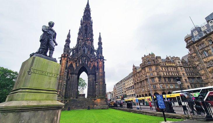 El Monumento a Scott, Princes Street