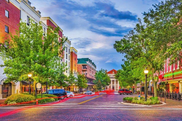 Gainesville, Florida al atardecer