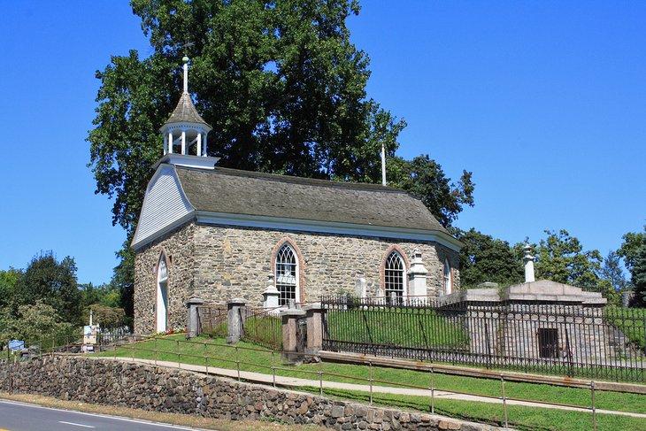 Die alte niederländische Kirche in Sleepy Hollow