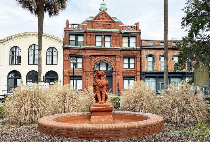 Intercambio de algodón de Savannah
