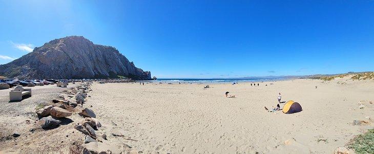 Playa de Morro Rock