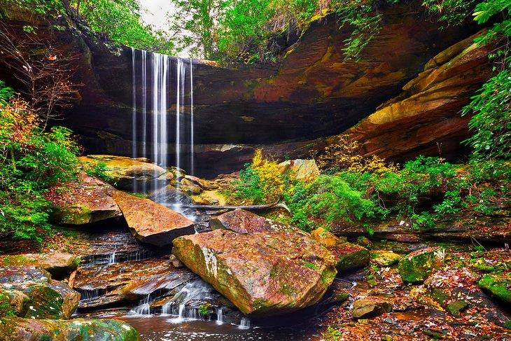Cascadas Van Hook, Bosque Nacional Daniel Boone, KY