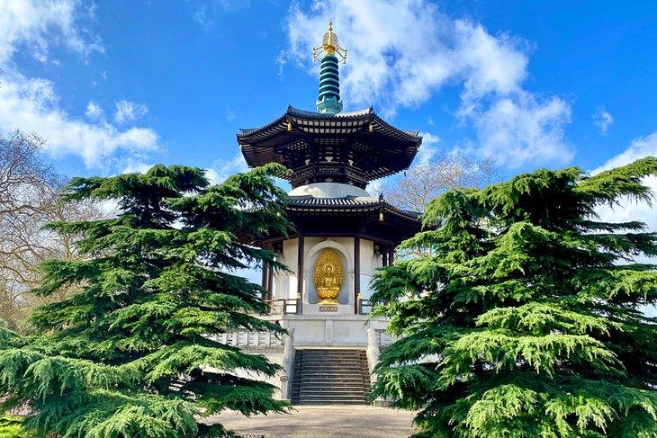Pagoda de la Paz de Londres en Battersea Park