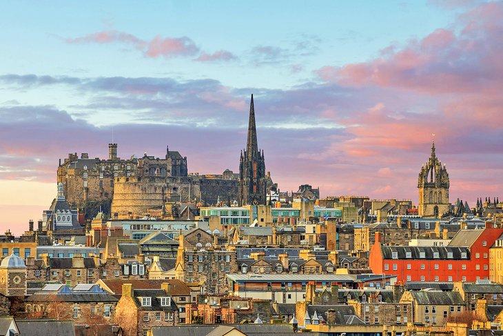 Casco antiguo de Edimburgo y Castillo de Edimburgo