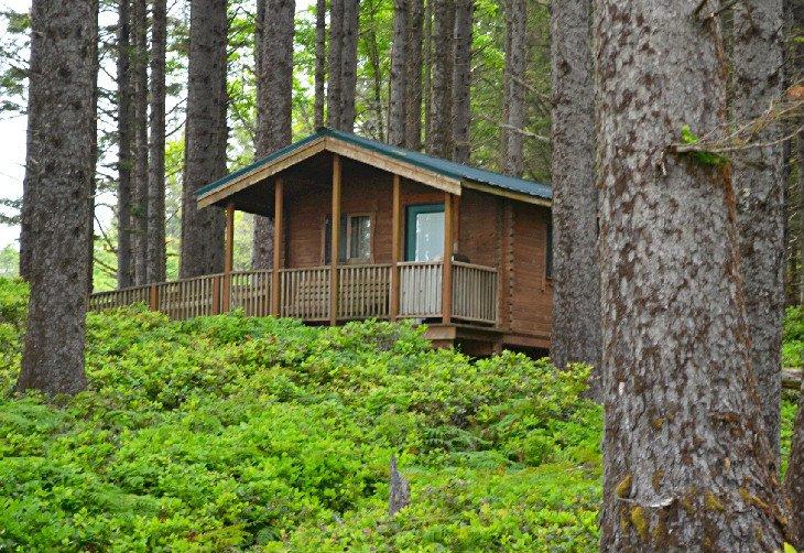 Cabaña en el Parque Estatal Cape Lookout