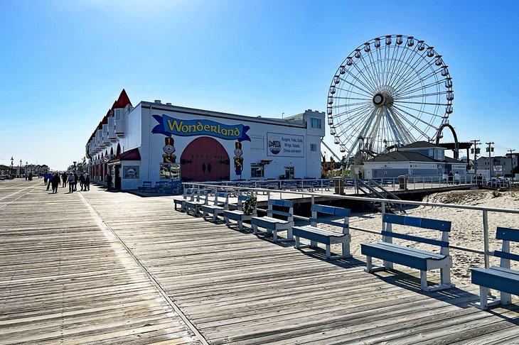 La Gran Rueda en Gillian's Wonderland Pier
