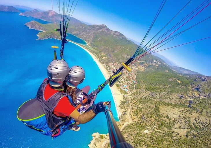 Parapente sobre Ölüdeniz