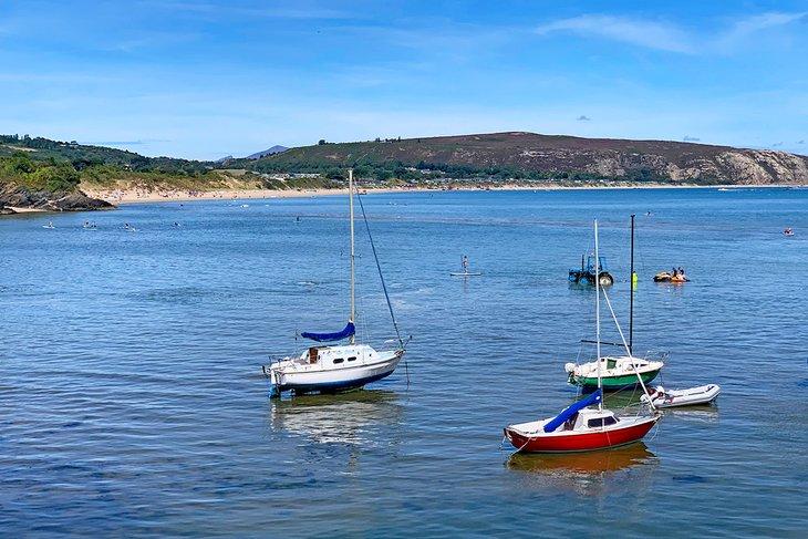 Abersoch Harbour Beach