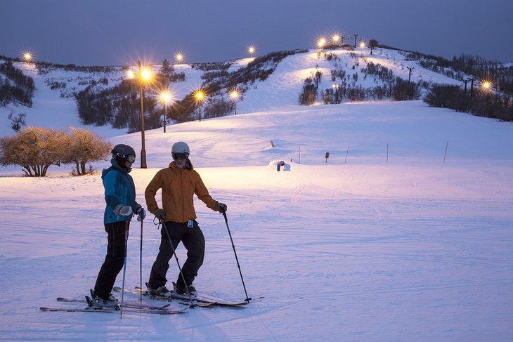 Nachtskifahren im Hesperus Ski Resort