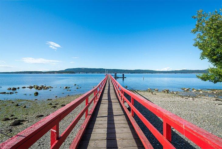 Pier auf Salt Spring Island