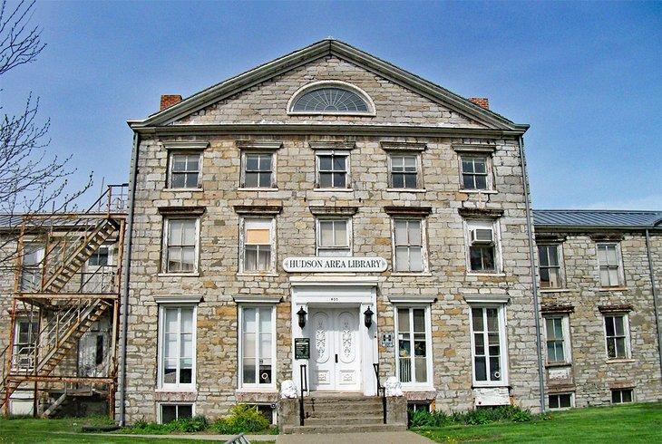 Bibliothek in Hudson, NY