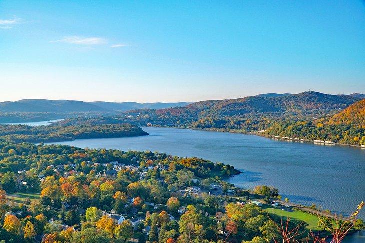 Blick auf den Hudson River