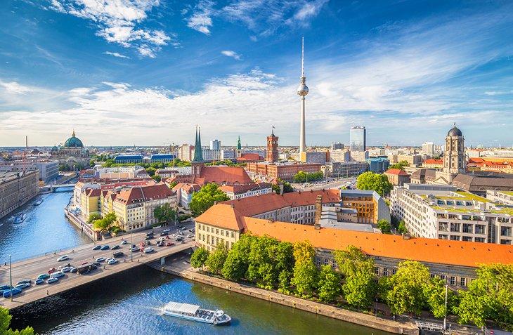 Luftaufnahme von Berlin