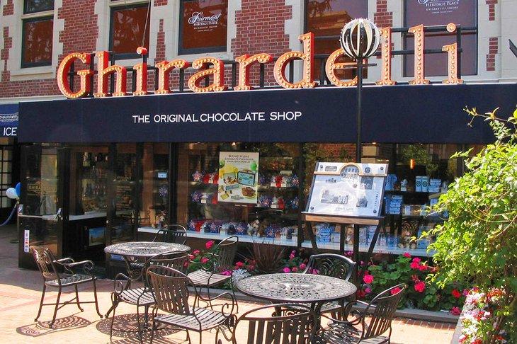 Tienda de Chocolate Ghirardelli en Ghirardelli Square
