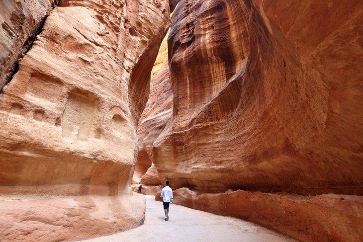 Der Siq von Petra