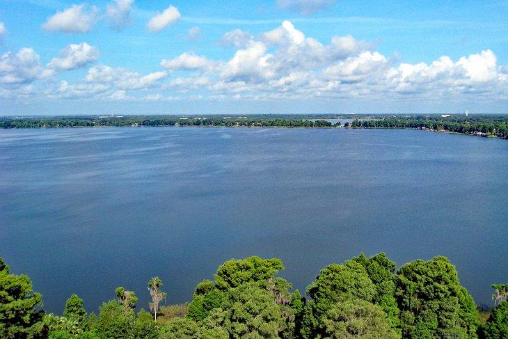 Luftaufnahme des Lake Eloise