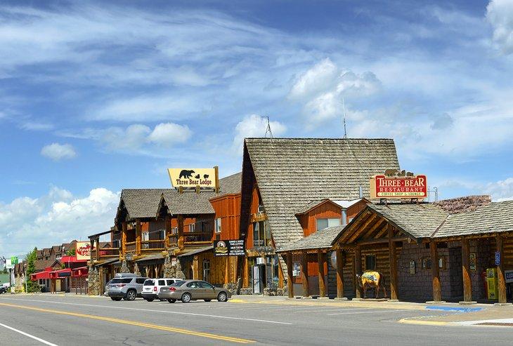 Restaurantes y tiendas en West Yellowstone