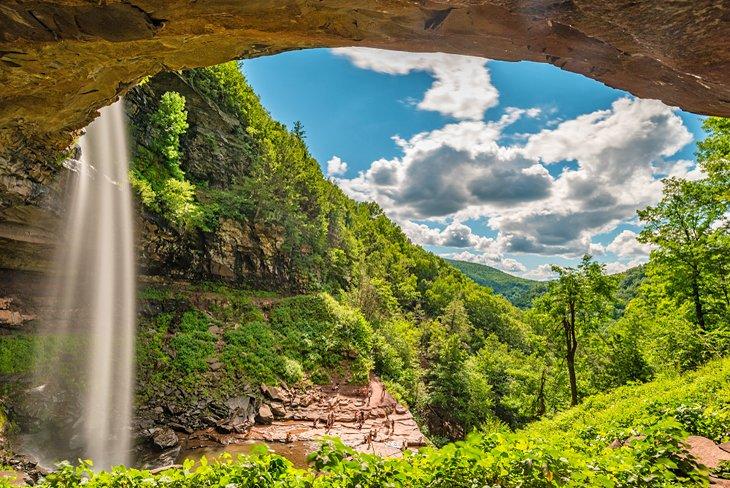 Cascadas Kaaterskill cerca de Hudson