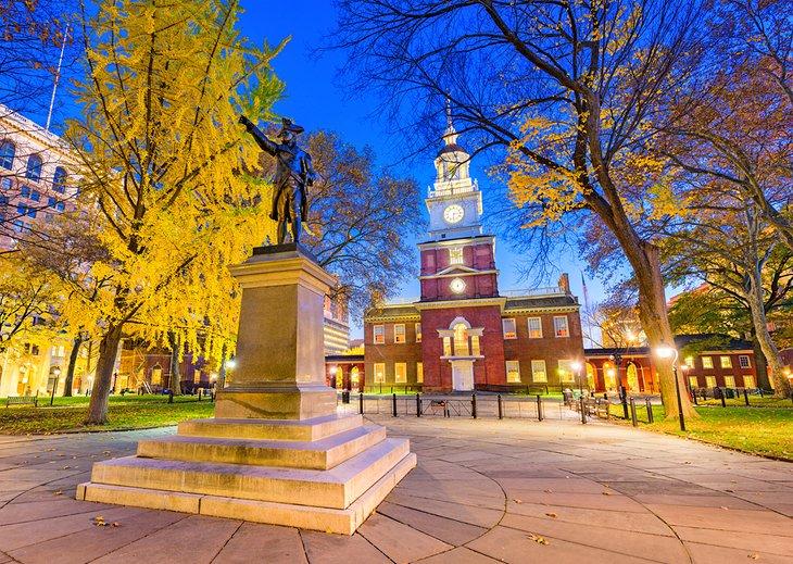 Independence Hall en Filadelfia