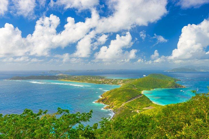 Aussicht vom Gorda Peak, Virgin Gorda