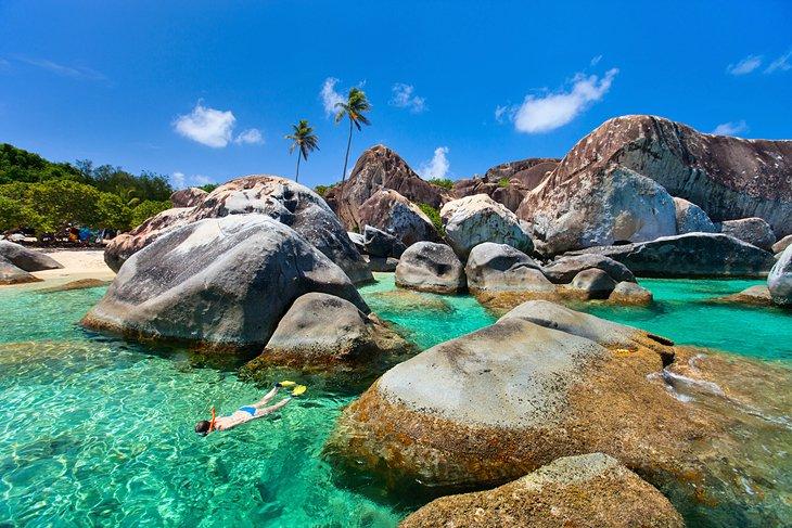 Die Baths auf Virgin Gorda