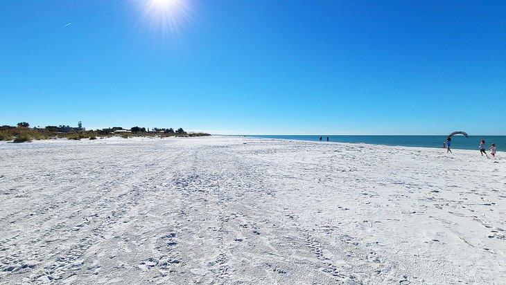 Playa Bean Point en la Isla Anna Maria