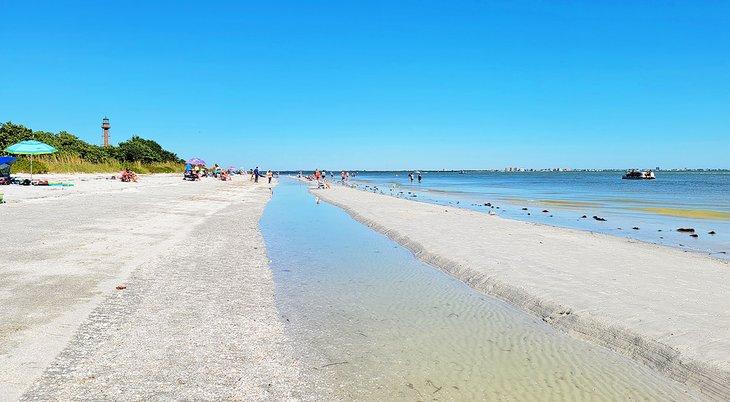 Playa Faro en la Isla Sanibel