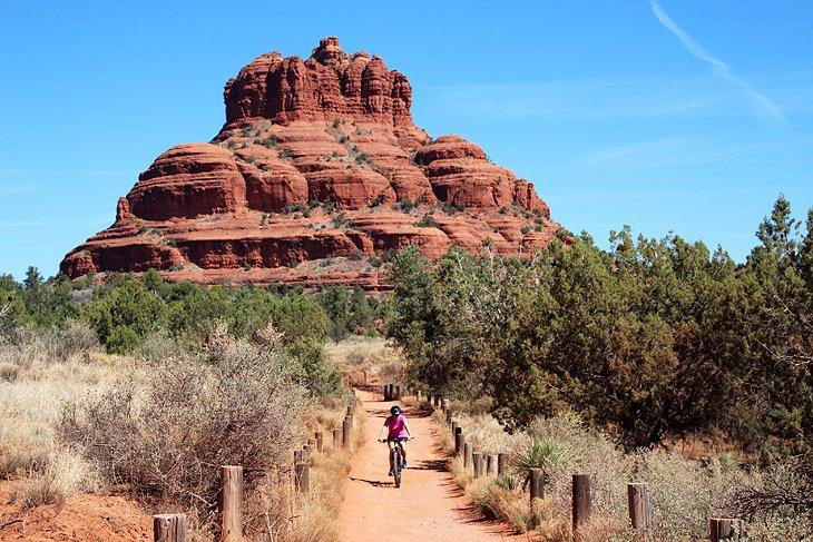 L'auteur Lana Law sur le sentier Bell Rock