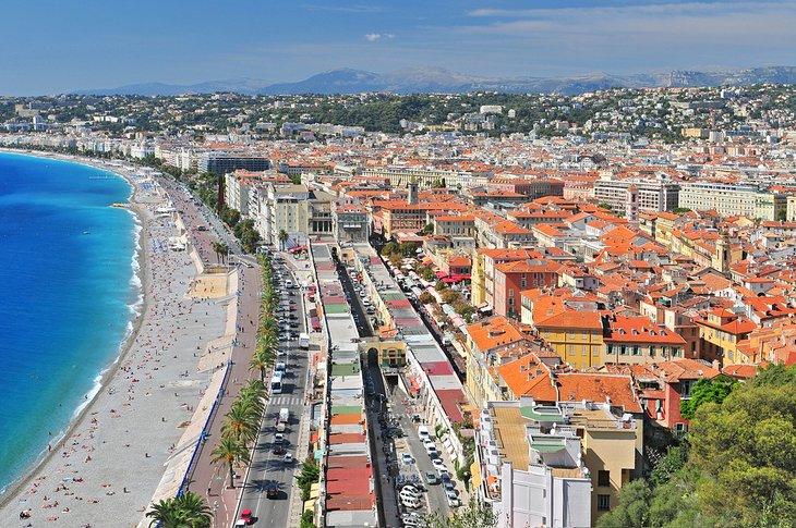 Promenade des Anglais in Nizza