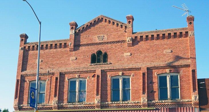 Historisches Gebäude in Salmon, Idaho