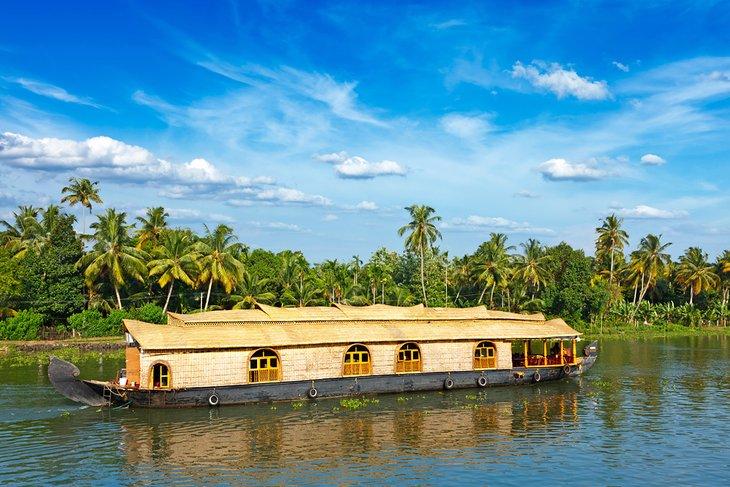 Hausboot in Kerala