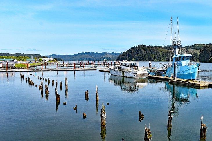 Barcos de pesca cerca del Antiguo Florencia