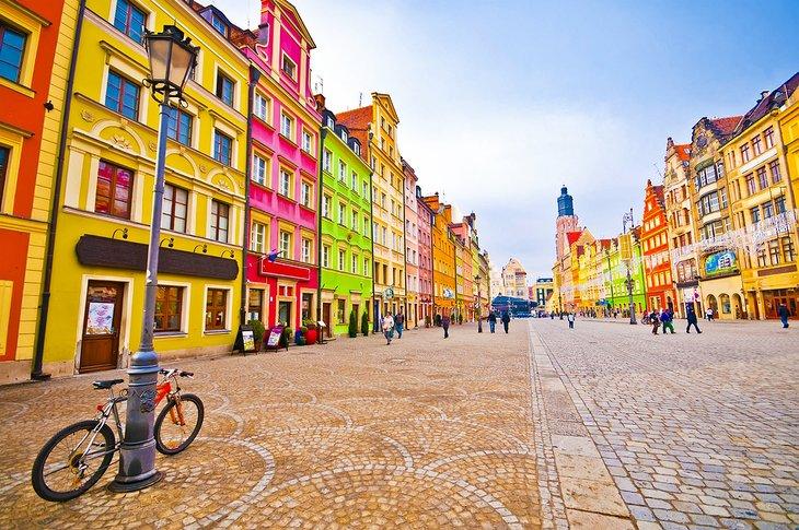 Plaza del Mercado de Wroclaw