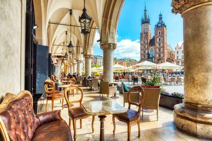Plaza del Mercado Viejo de Cracovia
