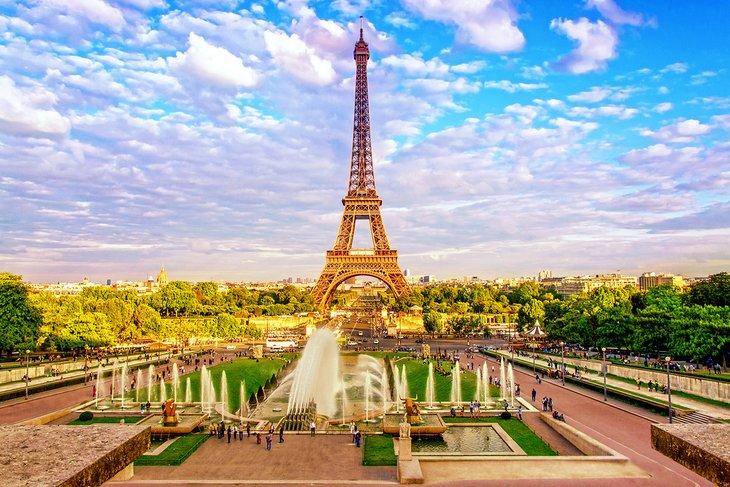Torre Eiffel al atardecer